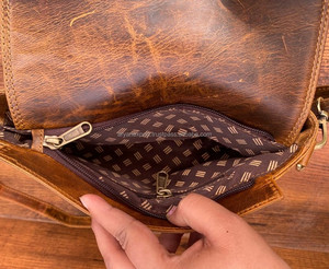 มาใหม่ของแท้Crunchหนังสลิงกระเป๋าขายร้อนกระเป๋าถือผู้หญิงCrossbodyขายส่งกระเป๋าหนังคุณภาพสูง - Product Image 6