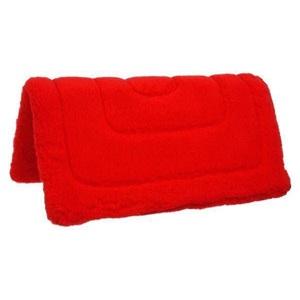 <b>Brown</b> <b>Wool</b> Faux Fur Western Saddle Blanket Long Short Pile Edgeless Reusable Stable Towel for Horse Care - Product Image 3