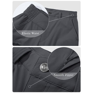 Pantalones Cortos de Senderismo para Hombre, Personalizados, de Alta Calidad, Desmontables, Casuales, Ligeros, Impermeables, Transpirables, Resistentes al Viento, para Verano, Cintura Media - Product Image 4