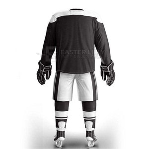 Uniforme de hockey en línea ligero de estilo único, uniforme de hockey en línea de color sólido para adultos, venta en línea - Product Image 4