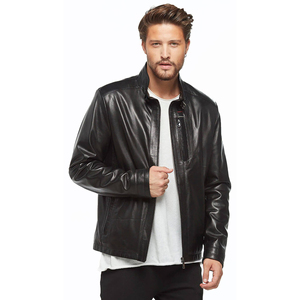 Quality Leather <b>Jacket</b> for Men Style with 100% Original Cow Hide Leather <b>Jacket</b> Men's <b>Jackets</b> - Product Image 1