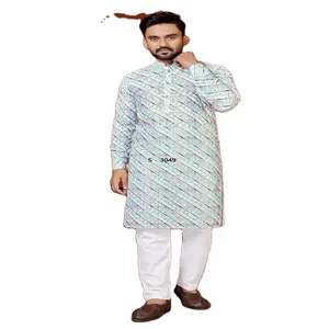 Superb Quality Indian Men Straight Kurta pajama Ethnic Clothing Fashionable Kurta Pajama From Indian womens kurta with collar