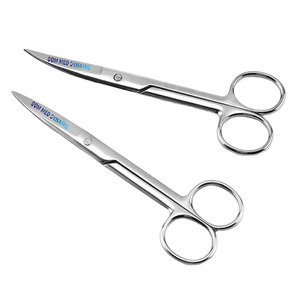Kit chirurgical DOM MED DYNAMIC, ciseaux à tissus en acier inoxydable pour retirer la gaze et les bandages, 14 cm, usage manuel en clinique - Product Image 2