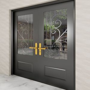 Puertas Artísticas de Acero |   Puertas de Entrada de Hierro Forjado Personalizadas, Diseñadas para una Seguridad Duradera, Lujo, Estilo y Valor de Propiedad a Nivel Mundial - Product Image 6