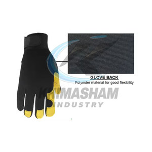 ถุงมือมอเตอร์ครอสคุณภาพพรีเมียม วัสดุทนทาน ผิวสัมผัสนุ่ม สำหรับฤดูหนาว กิจกรรมกลางแจ้ง กันลื่น ปิดด้วยแถบตีนตุ๊กแก เคลือบโพลียูรีเทน มีสินค้าในสต็อก - Product Image 4