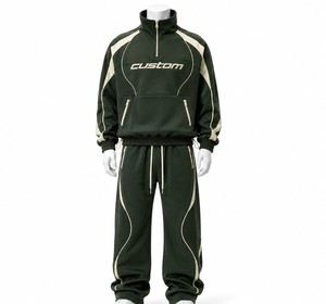 Conjunto deportivo de fábrica OEM para hombre, conjunto de sudadera holgado para hombre, tallas US S/M/L/XL - Product Image 4