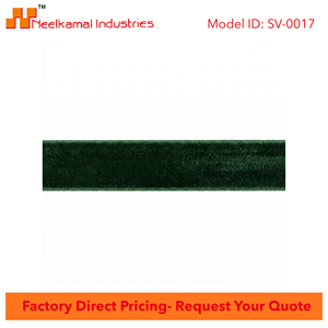 15mm Forest Green Single Side Velvet <b>Ribbon</b> Wholesale Bulk Supplier Manufacturer for Luxury Wrapping Crafts Sewing Decor Trim - Product Image 6