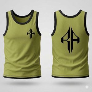 Débardeur pour homme de qualité supérieure, design personnalisé, imprimé, 100% coton, style décontracté par RIVIAN ATLANTIC - Product Image 1