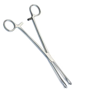 Pinzas de Acero Inoxidable para Sujetar Esponjas Quirúrgicas, para Uso Hospitalario, Reutilizables, Instrumento Quirúrgico de Alta Calidad - Product Image 1