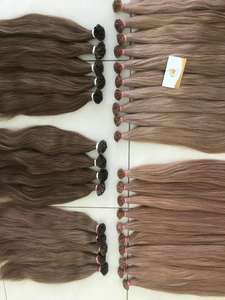 Extensiones de Cabello Humano con Puntas de Queratina, Color Claro, Cutícula Alineada, Cabello Virgen de Vietnam y Brasil, Envío Mundial, MOQ 300 Gramos - Product Image 6