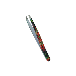 Pince à épiler pour sourcils à pointe fine et biseautée, antistatique, réutilisable, instrument de toilettage de précision, fournisseur OEM ODM, acier inoxydable - Product Image 5