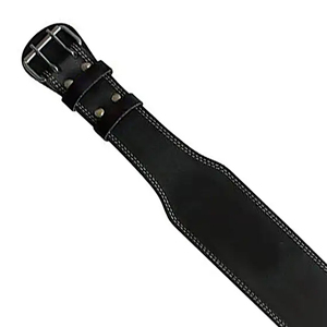 Professional Custom logo Gym Fitness Equipment Genuine Leather Weightlifting <b>Belt</b> with Custom Logo and Leather Support for Men - Product Image 6