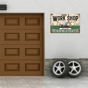 CIFbuy Targa in Metallo Personalizzata Incisa, Decorazione Murale Vintage per Officina e Garage, Servizio di Ritiro Disponibile - Product Image 5