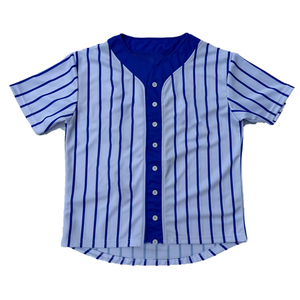 เสื้อเบสบอล ZPB แบบสั่งทำพิเศษสำหรับชมรมหญิงและชมรมชาย ปักลายแบบซับลิเมชั่น เสื้อเบสบอลแบบติดกระดุมสไตล์กรีก - Product Image 1