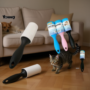 Rodillo quitapelusas Yommy de 55 hojas, removedor de pelo de mascotas para perros y gatos - Product Image 3