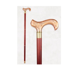 Luxury Vintage Brass <b>Walking</b> <b>Stick</b> Handmade Decorative Handle Durable Wooden Shaft Stylish <b>Walking</b> Aid - Product Image 5