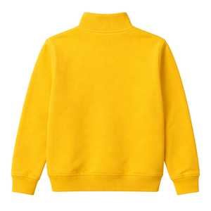 Sweat-shirt à col zippé Sigma Gamma Rho pour femme, broderie lettres grecques dorées, haut décontracté et sportif de qualité supérieure - Product Image 3