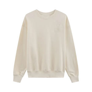 เสื้อสเวตเชิ้ตคอกลมแฟชั่นใหม่ขายส่ง พรีเมียม หนานุ่ม แขนยาว สำหรับผู้ชาย สั่งทำปักโลโก้ได้ ผลิตจากผ้าฝ้าย 100% - Product Image 3