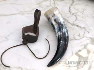 Cuerno Vikingo para Beber con Soporte Metálico, Cuerno Vikingo Auténtico Hecho a Mano para Cerveza y Vino, Jarra de Cuerno Original - Product Image 6