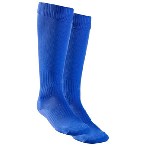 <b>High</b> Quality Winter Blue <b>Knee</b> <b>High</b> Basketball <b>Socks</b> Breathable Knitted Spandex/Cotton Solid Color Body Logo for Adults Workouts - Product Image 1