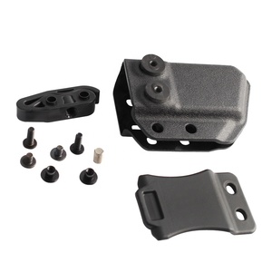 Funda de revista ajustable de doble pila táctica de <span class=keywords><strong>9mm</strong></span> .40, soporte Universal IWB Mag con clip para cinturón de nailon - Product Image 2