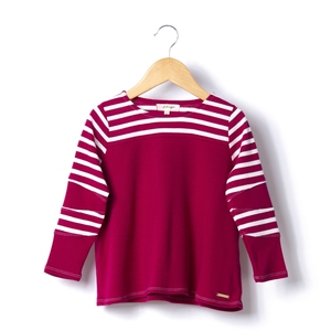 ODM Plain Casual manga larga niños niñas algodón poliéster camisetas - Product Image 1