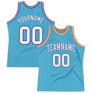 Tenue de sport, uniforme de basketball respirant avec logo brodé, faible MOQ, ensemble d'uniformes de basketball personnalisés - Product Image 1