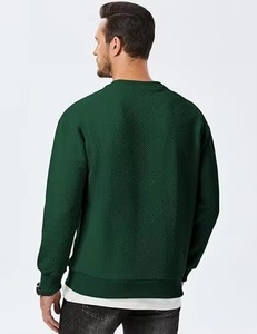 Fournisseur en gros de sweat-shirts pour hommes – Coton molletonné de qualité supérieure, col rond, broderie de logo personnalisée OEM, marque privée, vêtements streetwear - Product Image 3