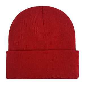 Custom Beanies with Recycled <b>Polyester</b> <b>Yarn</b> for Streetwear Brands with Wholesale Supply and Low MOQ for Fall - Product Image 6
