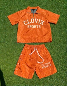 Ensemble coupe-vent unisexe en nylon, veste et pantalon streetwear, ensemble de survêtement à séchage rapide pour l'entraînement en plein air - Product Image 3