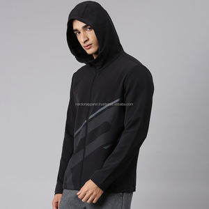Nardon Apparel Custom Wholesale <b>Lightweight</b> Quick-Dry Stretch Softshell <b>Waterproof</b> Sports <b>Running</b> Training Windbreaker <b>Jacket</b> - Product Image 5