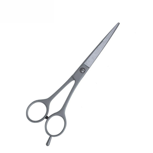 Professional Stainless Steel <b>Scissors</b> Straight Blade Sharp Tip Round Handle Durable For Adults Right <b>Handed</b> - Product Image 4