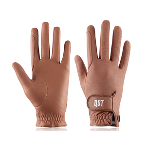 Gants d'équitation à doigts complets, respirants, avec grip, sangle de poignet réglable, logo personnalisé, fabrication OEM ODM - Product Image 1