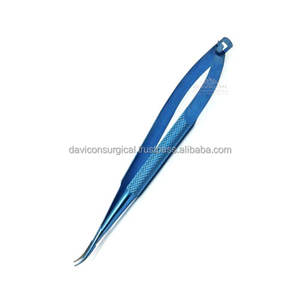 ที่จับเข็มสปริงไมโครสแตนเลสคุณภาพสูงระดับมืออาชีพ, ไทเทเนียม, 6 นิ้ว (15 ซม.), ปลาย CVD ไม่มีตัวล็อค - Product Image 5