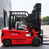 Chariot élévateur électrique à batterie 1,5 tonne 2 tonnes 3 tonnes, mini chariot élévateur électrique autoporté, livraison gratuite