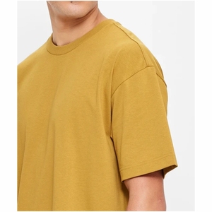 Nouvel Arrivage T-shirt Homme 100% Coton Coupe Oversize Haute Qualité Sérigraphié Logo Personnalisé Formel Anti-boulochage Épais Vente en Gros - Product Image 2