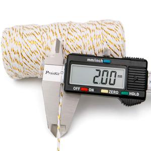 2Mm * 100M/Cuộn Long Lanh Bông Chủ Đề Macrame Với Dây Vàng Bông Sợi Dây Thừng Twist <span class=keywords><strong>Twine</strong></span> Baker Dây Cho Hàng Thủ Công Trang Trí Thủ Công - Product Image 1