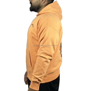 Sudadera con Capucha Unisex Personalizada, 100% Algodón, Estilo Oversize, con Estampado Puff, Ropa Urbana para Primavera - OEM/ODM - Product Image 3