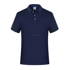 Camiseta Polo de Color Sólido de Mezcla de Algodón de 200 g Personalizada al por Mayor de Fábrica para Hombre - Product Image 2