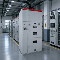 XGN33-12 Armoire de distribution d'énergie haute tension à isolation magnétique en métal pour unité de distribution annulaire intérieure (RMU)