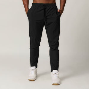 Pantalon de jogging d'hiver en coton pour homme, style moto et motard, coupe classique, avec cordon de serrage aux chevilles, séchage rapide, respirant, pour la course et la gym - Product Image 4