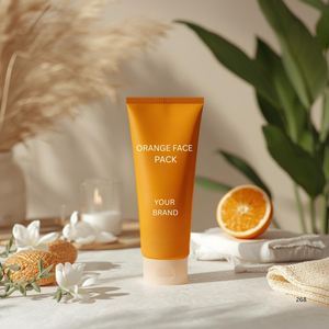 Crème pour le visage à l'orange naturelle en tube de 50 ml, soin éclaircissant pour la peau, pour utilisation en salon, OEM ODM, faible MOQ, distributeur, fournisseur d'usine - Product Image 3