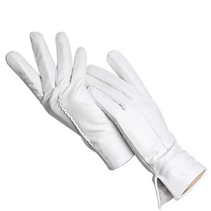 Guantes Tácticos Térmicos de Piel de Cabra Genuina para Hombre, Pantalla Táctil, Casuales, para Ciclismo, Conducción, Fiestas, Cuatro Usos - Product Image 2