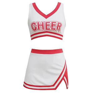 Uniformes de cheerleading personnalisés confortables Glamour Plus, nouveau style, uniformes de cheerleading sublimés personnalisés - Product Image 6