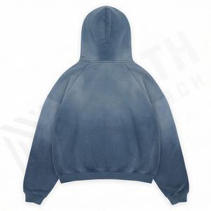 Nuevas Sudaderas con Capucha de Manga Larga, Cómodas, Térmicas, con Estampado de Invierno, Lavado Ácido, Efecto Desgastado por el Sol, Servicio OEM, Ropa Premium al por Mayor - Product Image 2