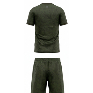 Maillot et short d'entraînement de football respirants, vêtements de sport, tenue d'équipe athlétique MALUZA INDUSTRIES - Product Image 2