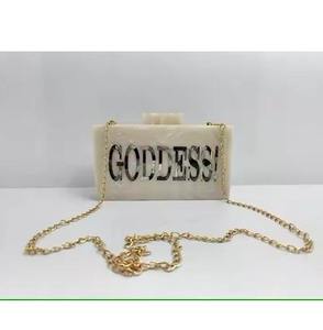 Elegante Bolso de Mano de Resina Acrílica para Mujer, Bolso de Fiesta de Lujo Transparente, Bolso de Boda de Diseñador - Product Image 2