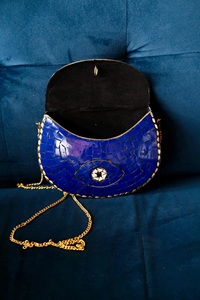 Nuevo bolso mosaico indio hecho a mano, bolso de mano metálico para mujer, cartera tipo clutch para fiestas nocturnas a precio de mayorista. - Product Image 3