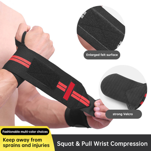 Muñequeras de Neopreno Duraderas para Levantamiento de Pesas, Peso Muerto, Crossfit, Entrenamiento en Gimnasio y Protección Máxima de las Manos - Product Image 4