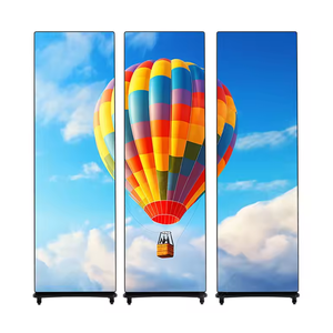 Kỹ thuật số biển quảng cáo siêu mỏng trong suốt Màn hình <span class=keywords><strong>LED</strong></span> hiển thị tự dính gắn ngoài trời sử dụng độ sáng cao nhà máy - Product Image 2